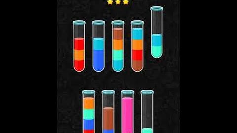 Color Water Sort 3D level 90 | Gameplay Mobile Games