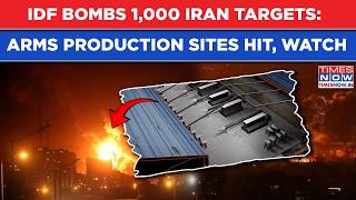 Idf Bombs 1000 Iran Targets To Tackle Irgc Weapons Production Sites Destroyed Amid New Us Twists