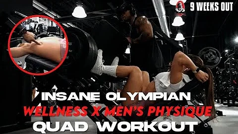 Insane Quad workout with Brandon Hendrickson- Well...