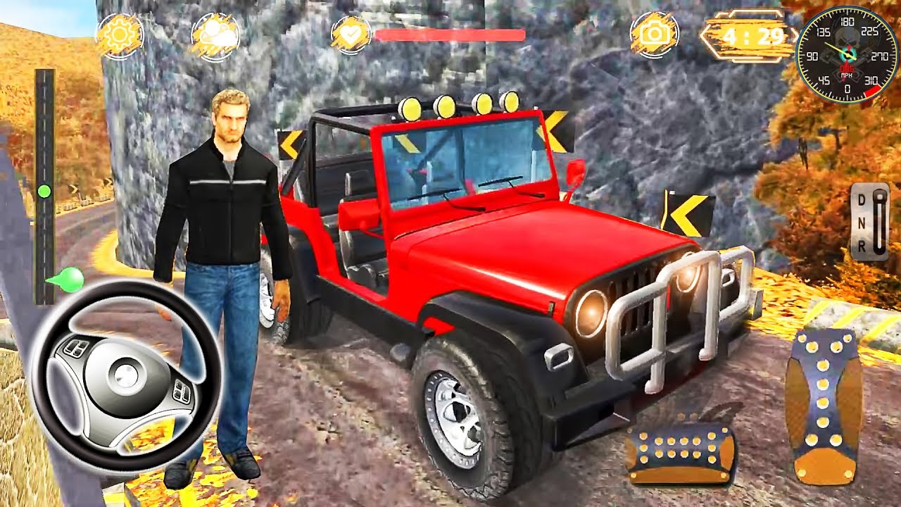 Offroad Long Jeep Prado Drive Simulator - Best Android GamePlay