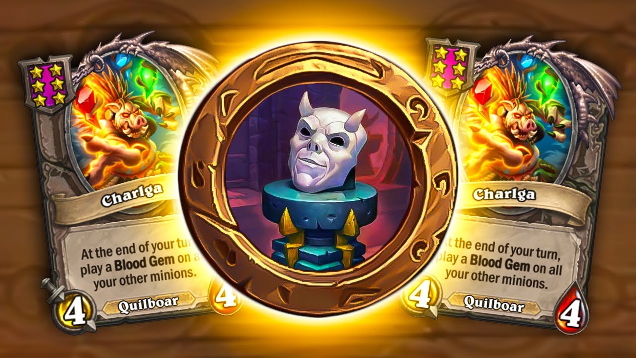 Ghastly Mask Quiboars On The New Patch | Hearthstone Battlegrounds