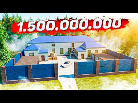 MY MOST EXPENSIVE AND POINTLESS PURCHASE! BOUGHT A SECOND HOUSE FOR 1.5 BILLION! ( GTA Radmir RP )