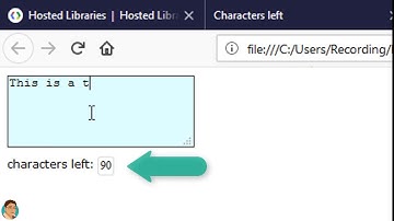 jQuery Tutorial - Count Remaining Characters in Textarea