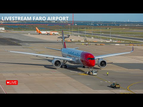 🔴 LIVE SUMMER MORNING FARO AIRPORT Plane Spotting