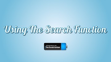 Twitter For Events - Using The Search Function