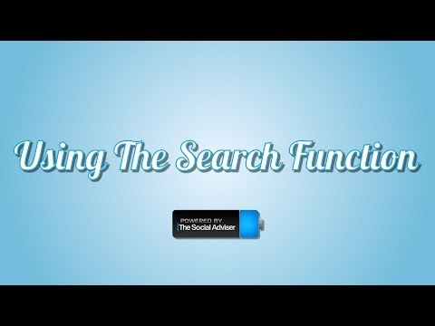 Twitter For Events - Using The Search Function