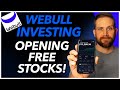 How To Get Free Stocks With WeBull