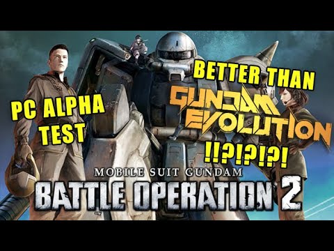 Mobile Suit Gundam Battle Operations 2 coming to PC! Our Alpha Playtest Impressions!