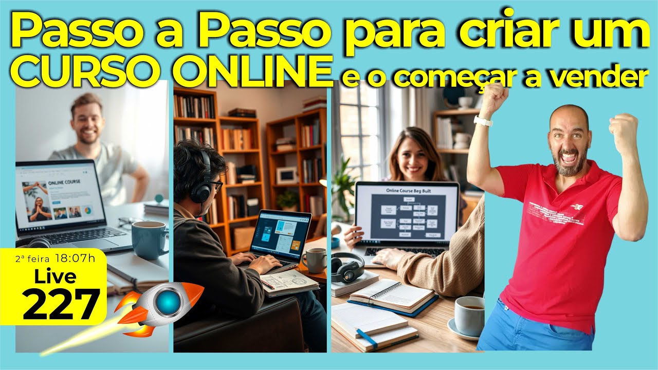 Passo a Passo para criar um CURSO ONLINE e o começar a vender - YouTube