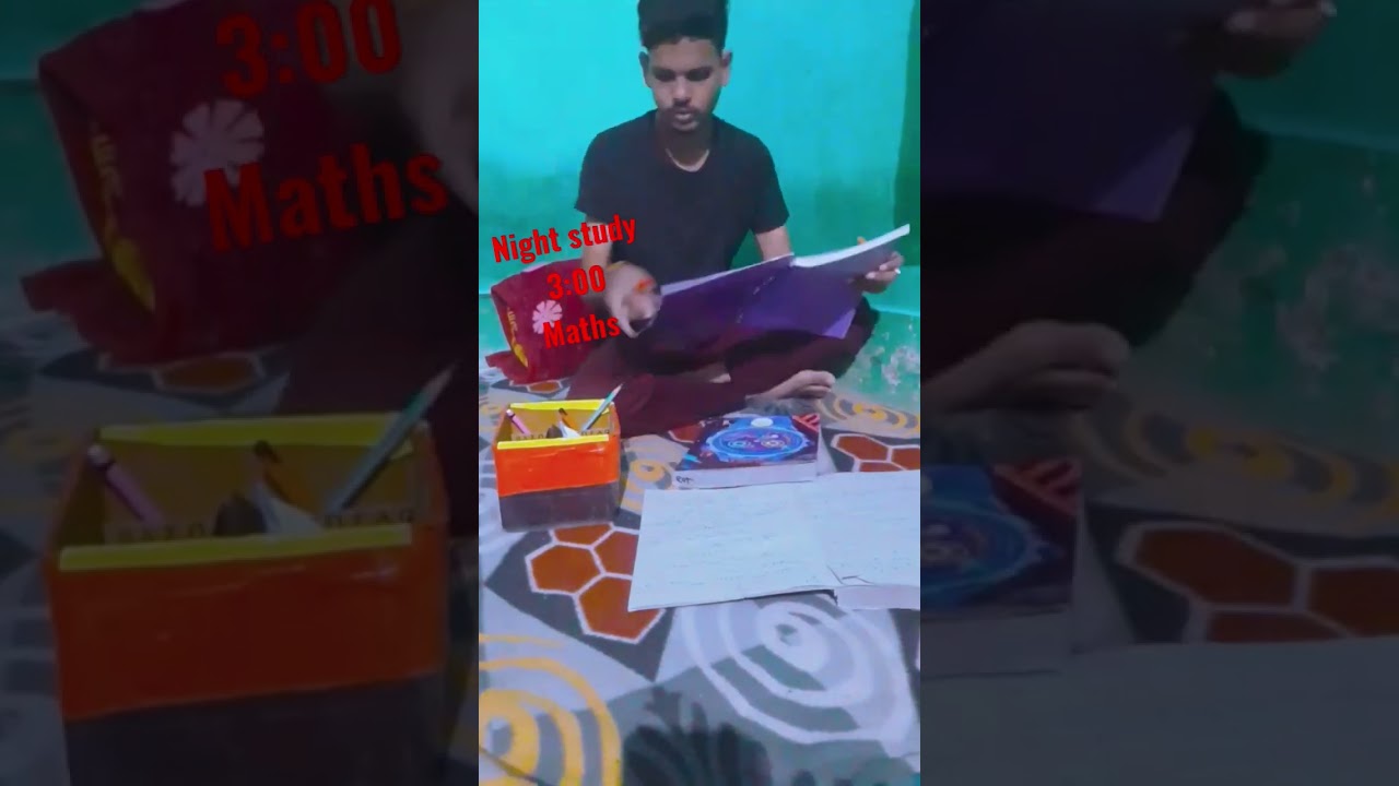 SSCGD aspirants night study vlog|| motivational status||