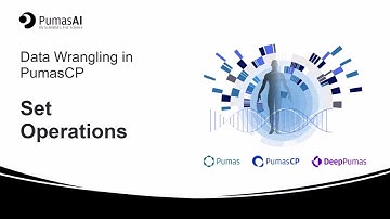 Data Wrangling in PumasCP| Set Operations