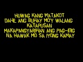 Eraserheads - Wag kang matakot {lyrics}