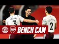 BENCH CAM | Man Utd vs Arsenal (0-1) | Premier League