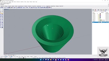 Claw Setting in Rhino 3D. 4 Prongs Rounded Gem Collette