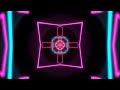 Neon Hypno-Tunnel - Abstract Tunnel Of Lights - Motion Graphics Background Video