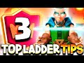 TOP 3 AT 7400 TROPHIES WITH TIPS - Clash Royale