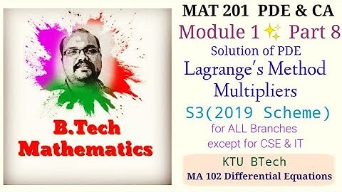 Method of Multipliers |  Lagrange