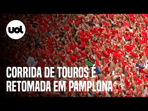 Vídeo: Onde é realizada a corrida de touros de pamplona?