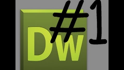 [ sZHwTV ] Dreamweaver Database (PHP/MySQL) ตอนที่ 1 Setup