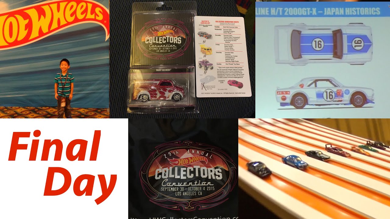 Hot Wheels Collectors Convention Day Four Finale YouTube