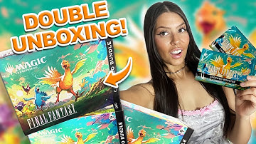 *NEW* Final Fantasy Chocobo Bundles! MTG x FF