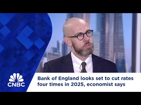 Bank of England looks set to cut rates four times in 2025, economist says Episode cover