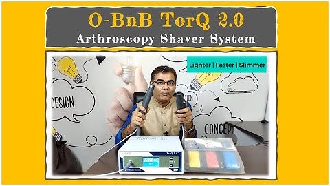 Arthroscopy Shaver System TorQ 2.0 (Slimmer & Lighter)