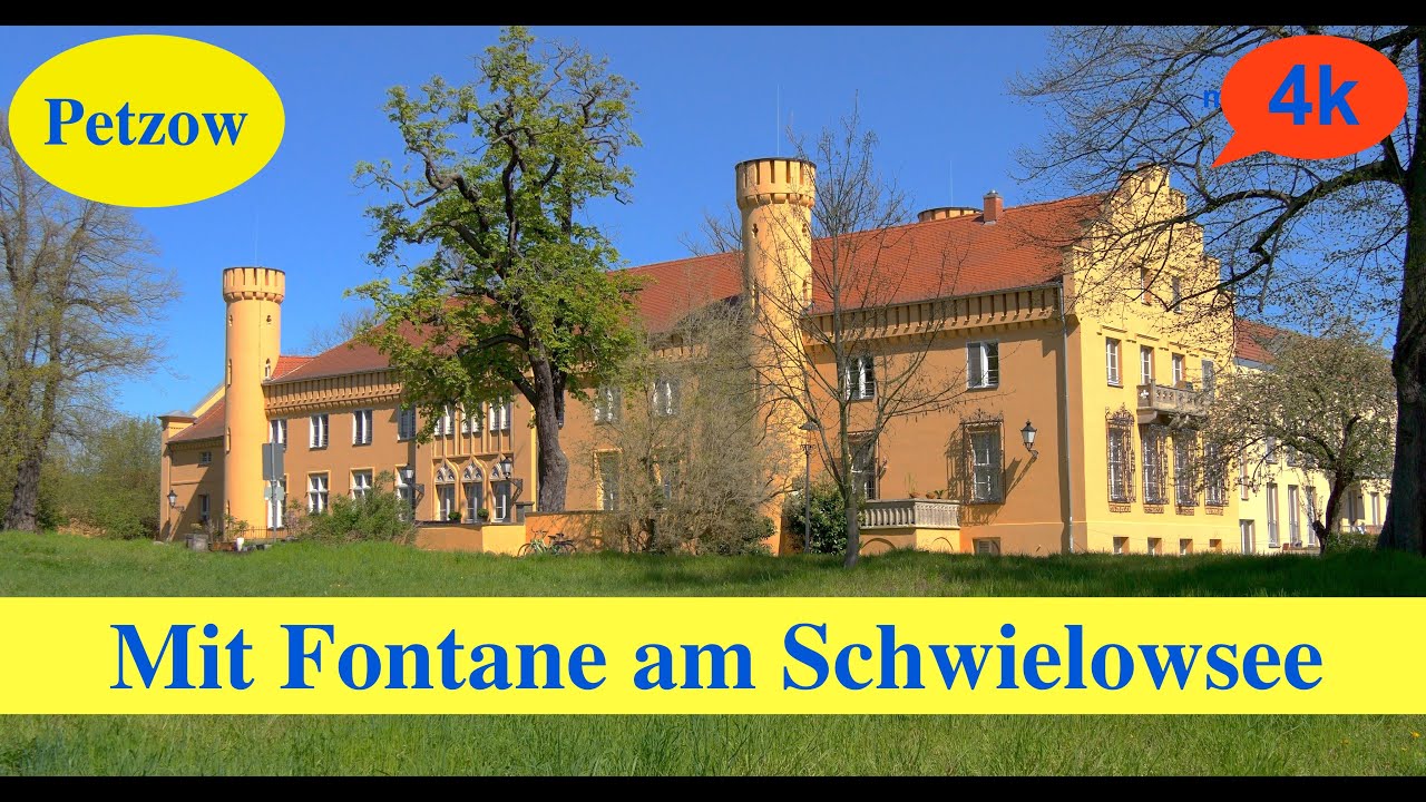 Petzow am Schwielowsee - Fontane besuchte auch auch diesen Ort