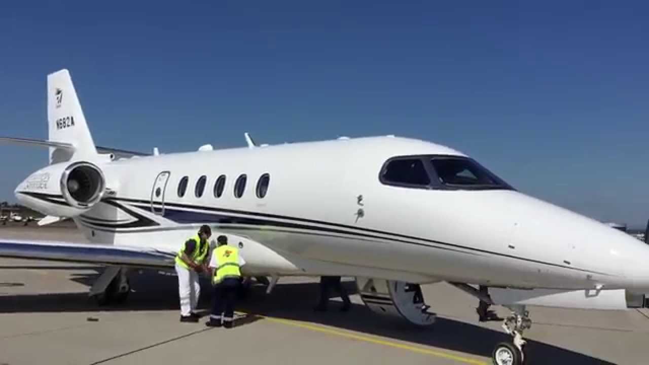 Brand New 15 Cessna Citation Latitude N6a Surprise Visit And Quick Tour Youtube