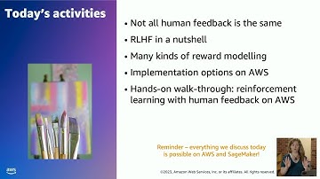 Generative AI Foundations on AWS | Part 6: RL with human feedback