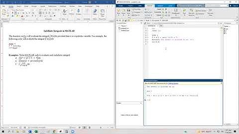 3 3 Areas and Integrals in MATLAB