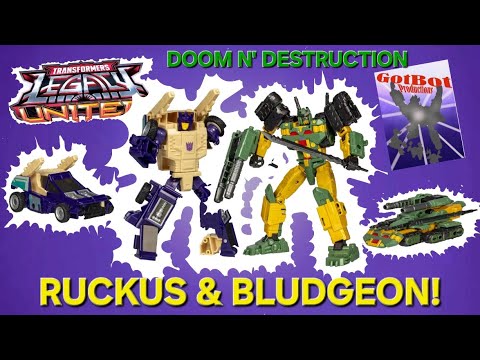 Transformers Legacy United Doom N' Destruction Bludgeon and