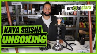 Kaya Shisha Elox Eco 580 Twist silber Unboxing smokestars.de