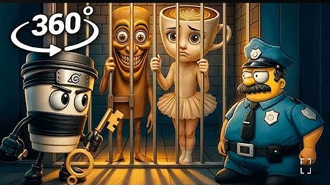 Tung Tung Tung Sahur - Ballerina Cappuccina Prison Break | 360° CR vs Police Naukri 