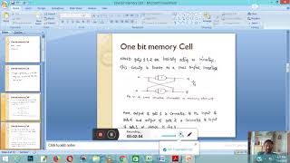 One bit memory cell