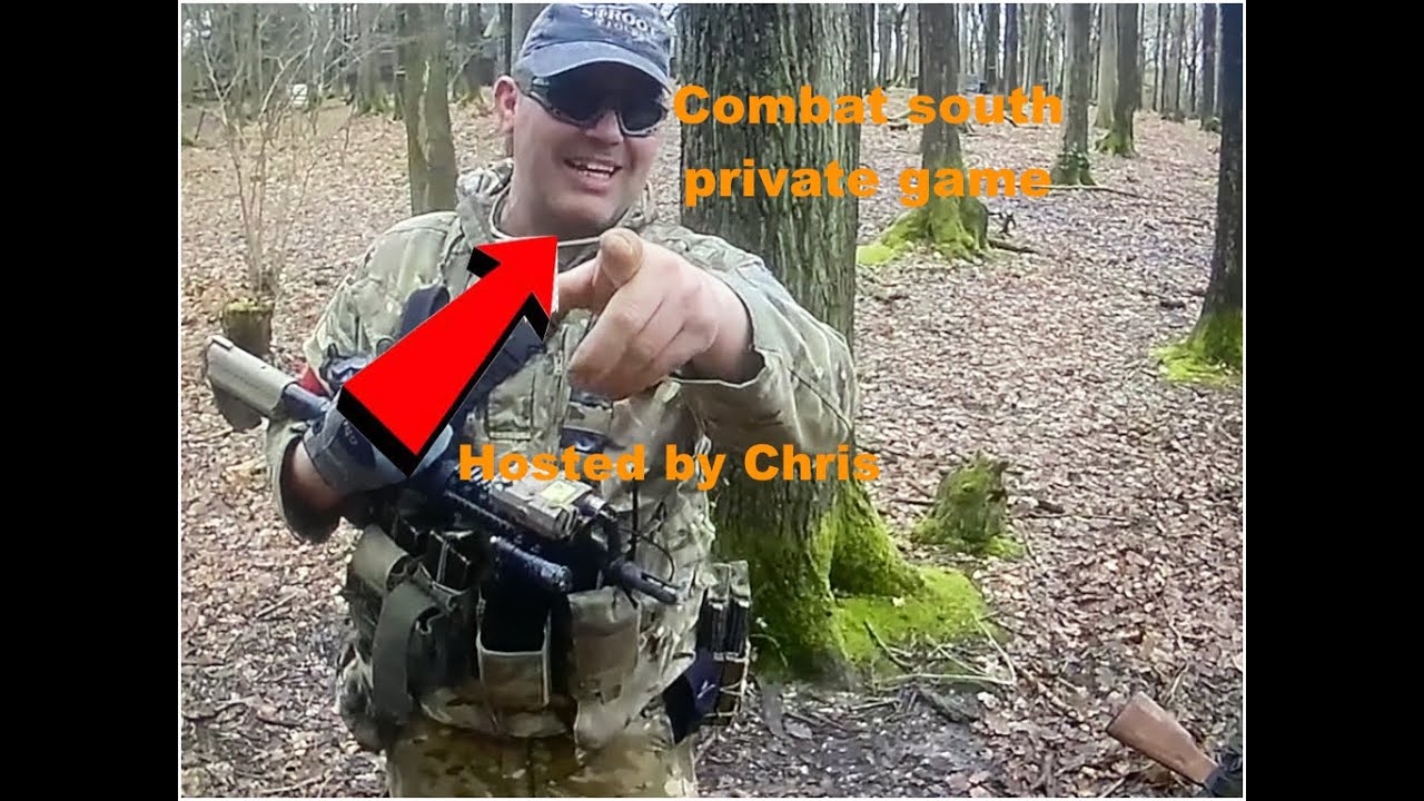 Combat South private airsoft game - YouTube