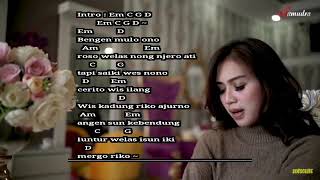 WELAS HANG RING KENE - SULIYANA (lirik,chord gitar )