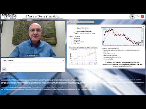 CopAur Minerals, Inc. (OTCQB: COPAF) (TSXV: CPAU)