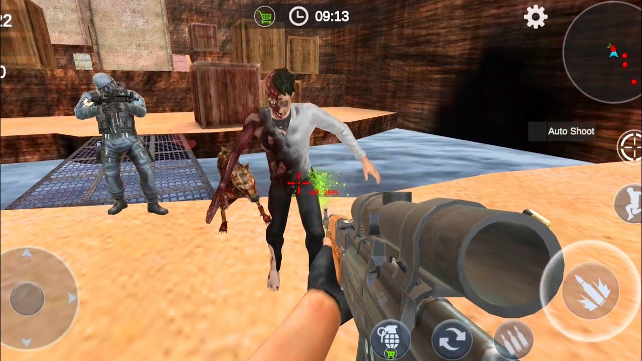 Zombie 3D Gun Shooter - Android GamePlay - Shooting Gameplay #21