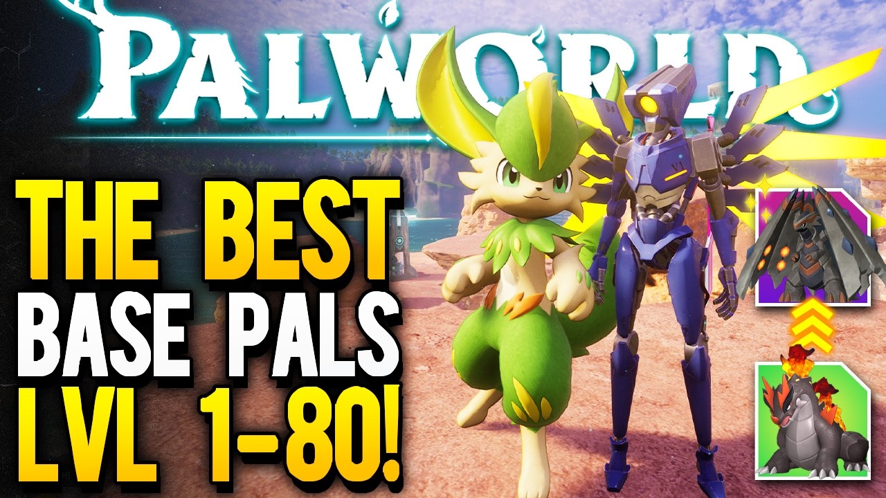 POORKOOKTΟΥ Bad Pals YUKO #2 The Absolute Best Worker Pals LVL 1-80 You Want in Palworld 1.0