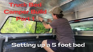Ford Ranger Truck Bed Camping Build Part 1 #truckcamping Diy Ranger Pickup Camper Part 1
