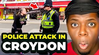 Police Gets SPAT ON During Croydon Stop..