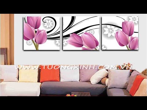 Tường Xinh - Tranh hoa Tulip - HL0187