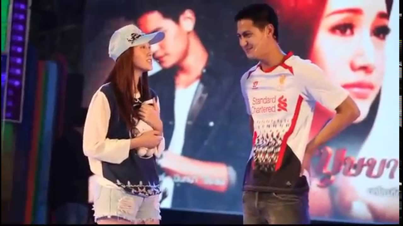 [1/5] พิม น้ำ บูม [ละคร บุษบาท่าเรือ] [เพราะเธอหรือเปล่า] @ 7สีคอนเสิร์ต [28.3.15]