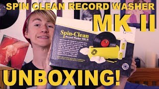 SPIN CLEAN RECORD WASHER MKII UNBOXING