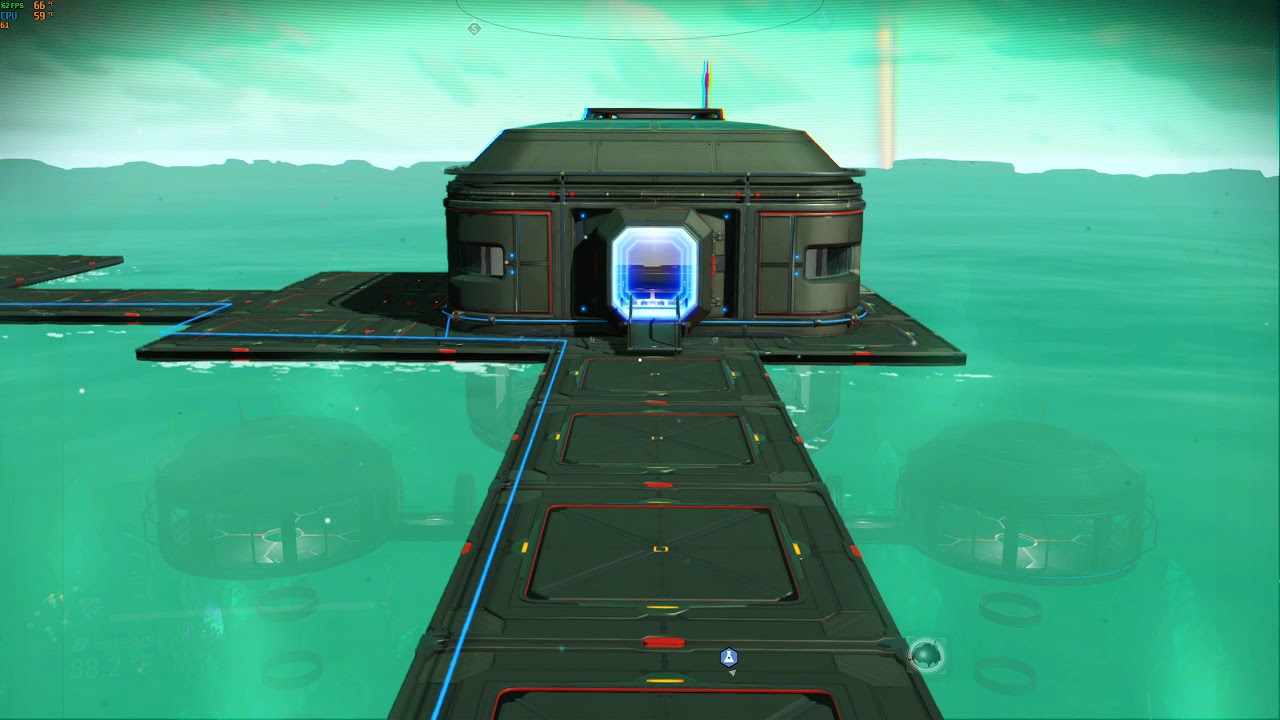 No Man's Sky Land to underwater Base Progress YouTube