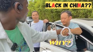 black man unexpected treatment by street locals for speaking their language even better