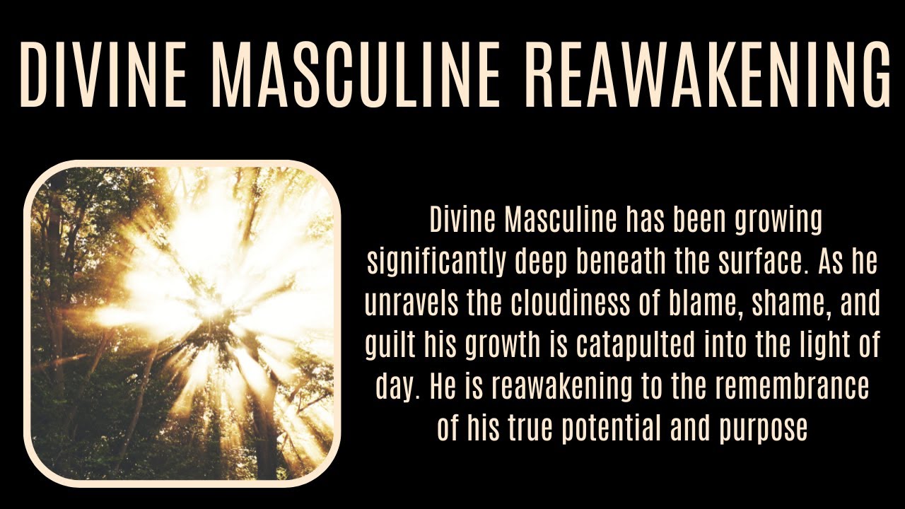 DIVINE MASCULINE REAWAKENING as his heart thaws to the Truth in this ...