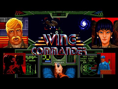 Wing Commander Gameplay Origin Systems 1990 PC DOS Chris Roberts Space Flight Simulation
