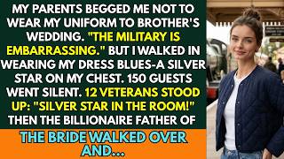 Take It Off! My Mom Begged Me to Hide My Uniform at My Brother's Wedding—Then 12 Veterans Stood Up